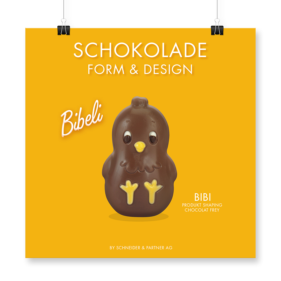 Küken Design für Schokolade-Gussform von SundP