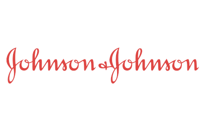 Johnson & Johnson Logo – weltweit führendes Unternehmen im Gesundheitswesen und der Konsumgüterindustrie.