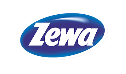 Zewa Logo – Marke für hochwertige Hygienepapiere und Haushaltstücher.