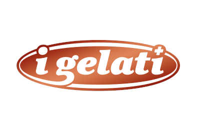 i gelati Logo – Marke für italienische Eisspezialitäten und Desserts.