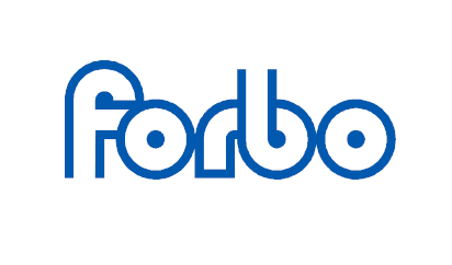 Forbo Logo – Anbieter von Bodenbelägen und Bauprodukten.