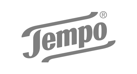 Tempo Logo – führende Marke für Taschentücher und Hygieneprodukte.