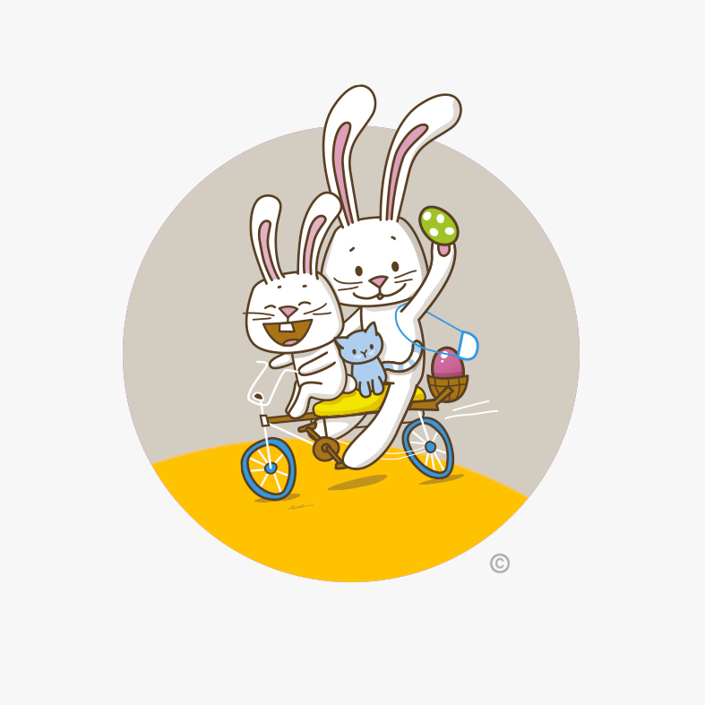 Charakterdesign und Illustration für Kinderprodukte