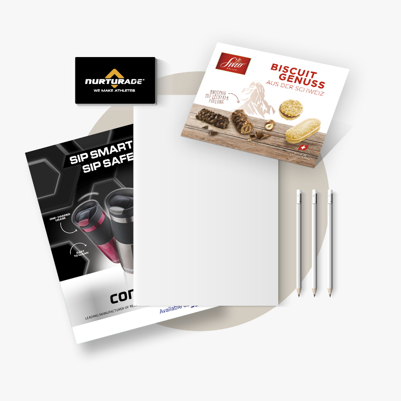 Grafikdesign für Werbung und Verkauf