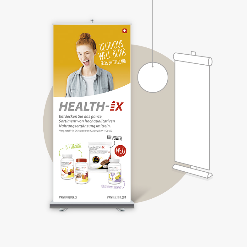 POS-Material und Verkaufsunterlagen für Verpackungsdesign