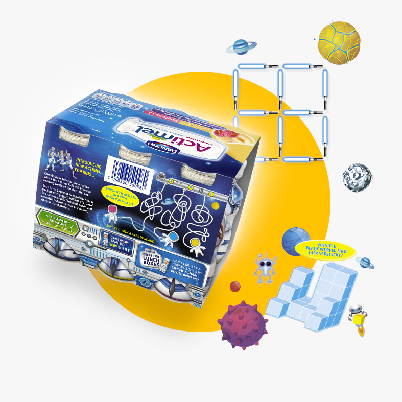 Spiele und On-Pack-Promotion für Verpackungen